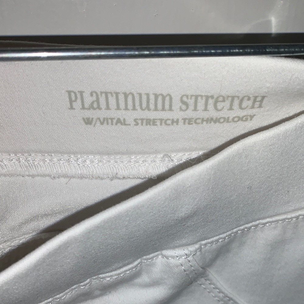 Sportstyle Women's White Straight Leg Pants - Picture 4 of 6